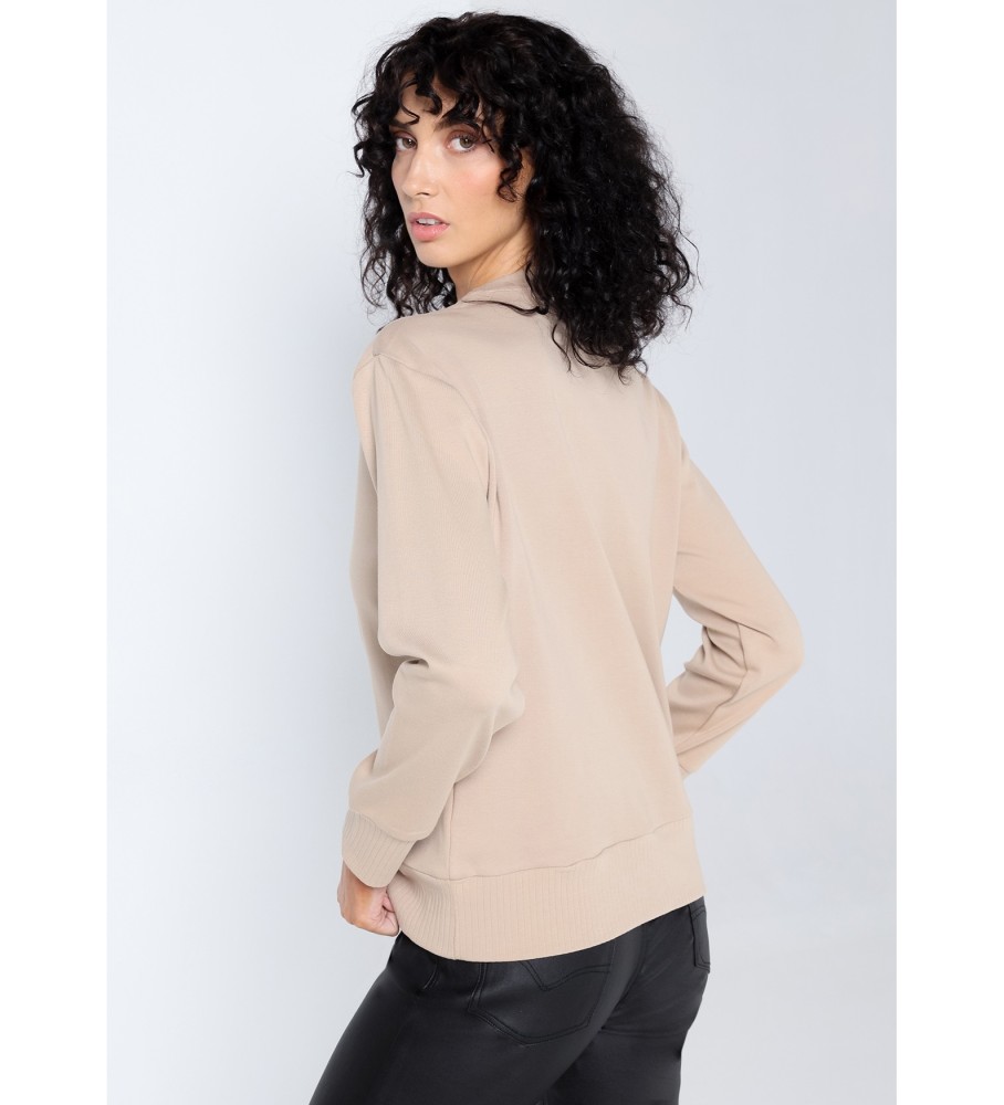 Victorio & Lucchino, V&L Sudadera gráfica floral marron