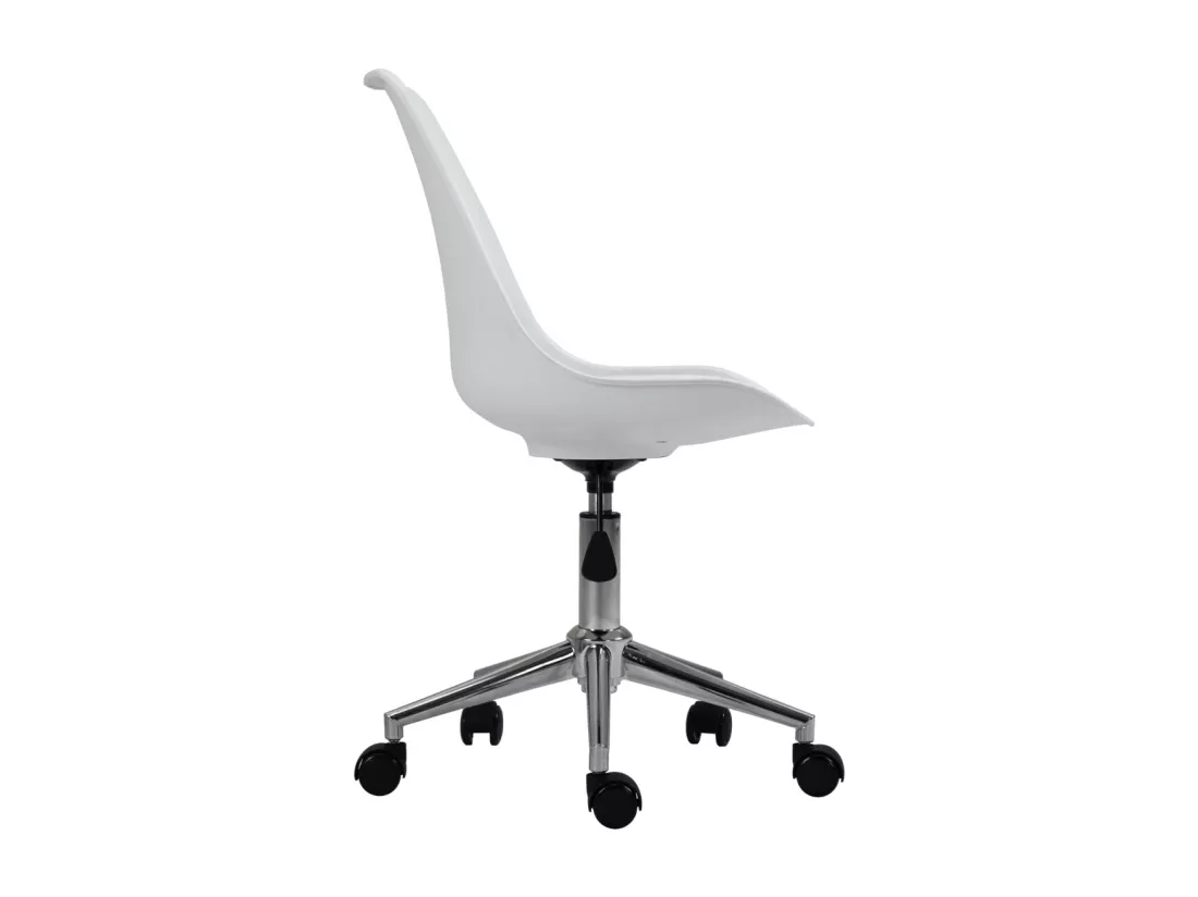 SVITA EDDY chaise de bureau pour enfants chaise pivotante chaise de bureau pour enfants blanc