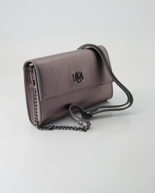 L.Credi Oliviana Handtasche in Grau