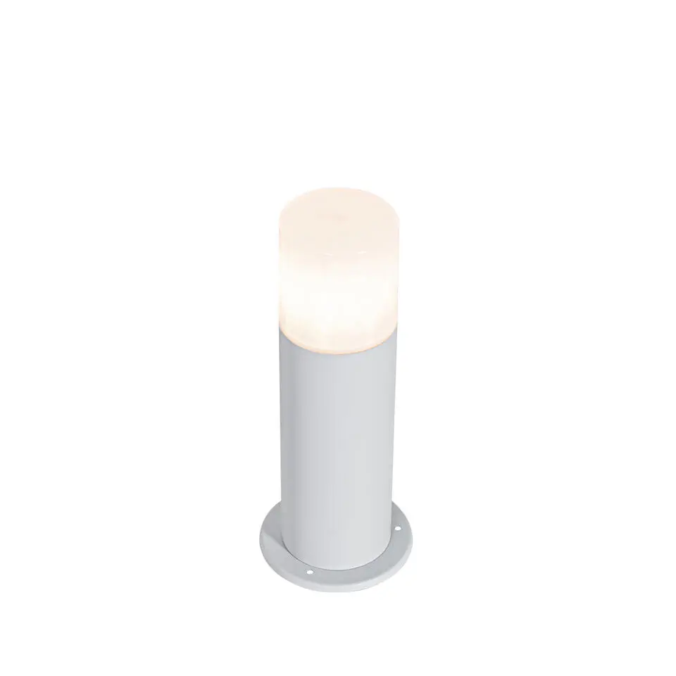 Qazqa staande buitenlampen odense wit e27