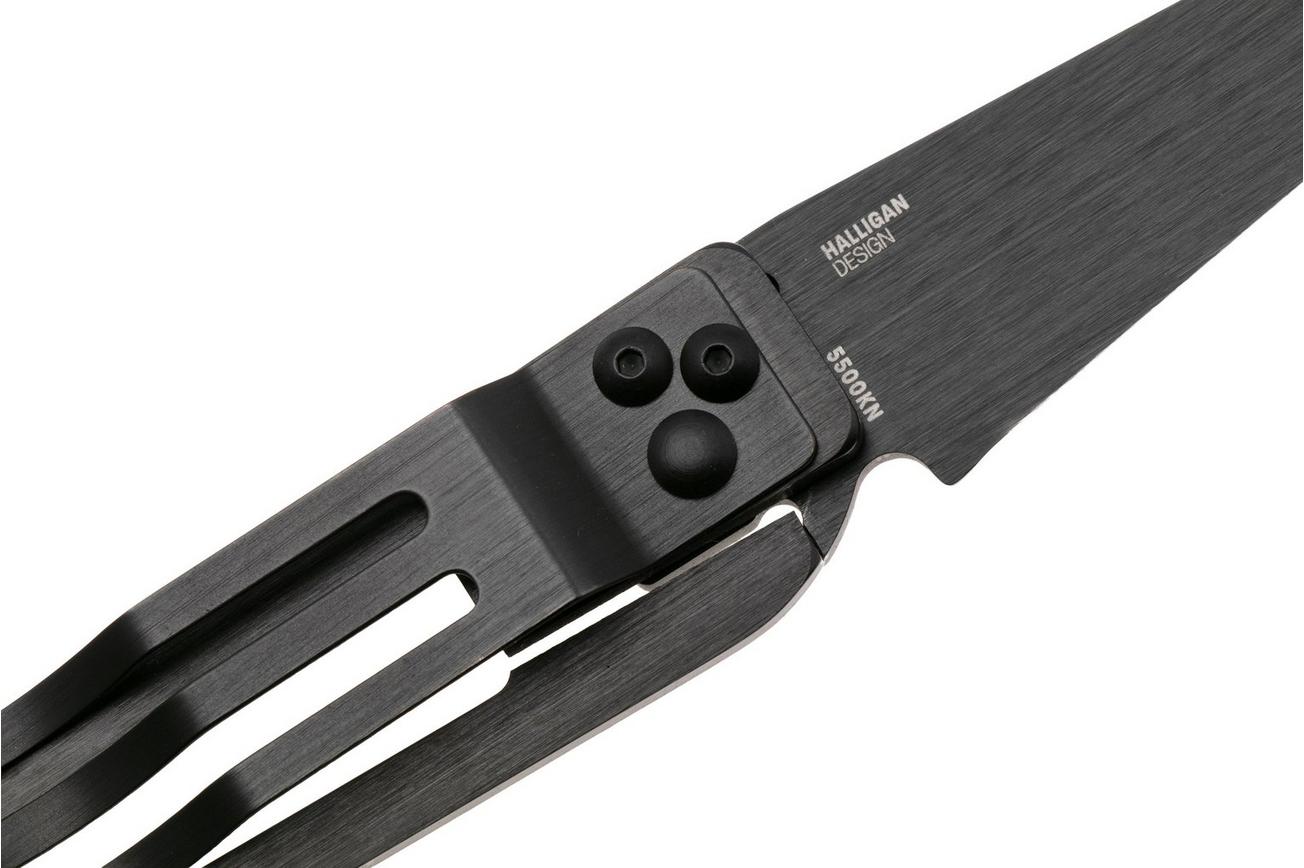 CRKT K.I.S.S. 5500KN Titanium Nitride VG10, Stainless Steel, zakmes, Ed Halligan design
