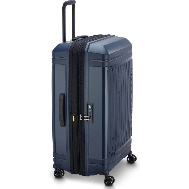 Delsey Valise Extensible Lutèce SE - 4 doubles roues 68 cm marine