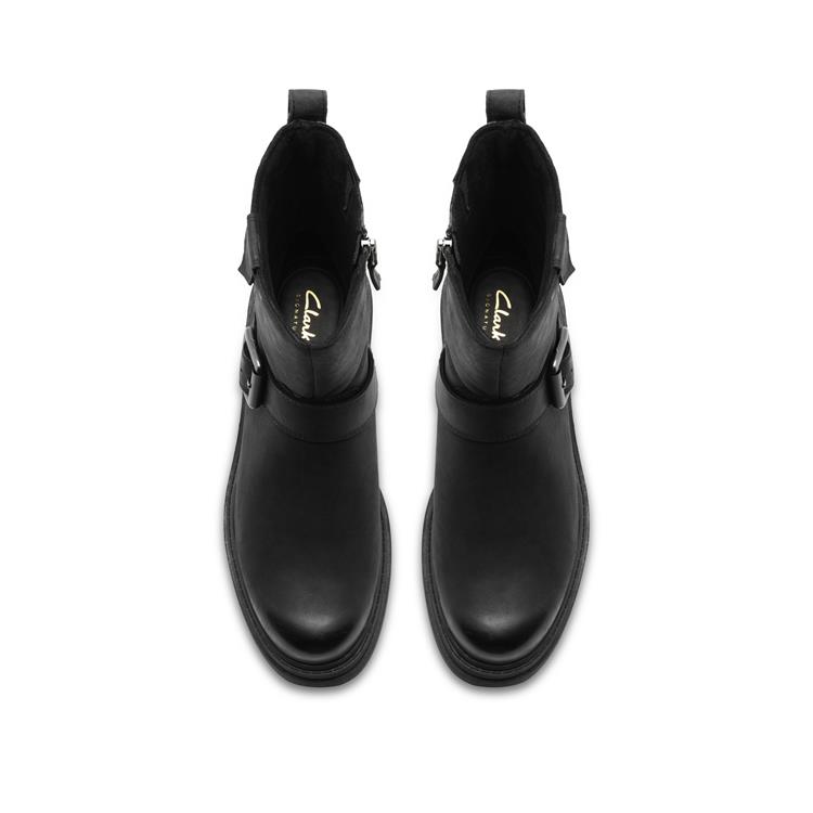 Clarks Orinoco3 Bay black leather