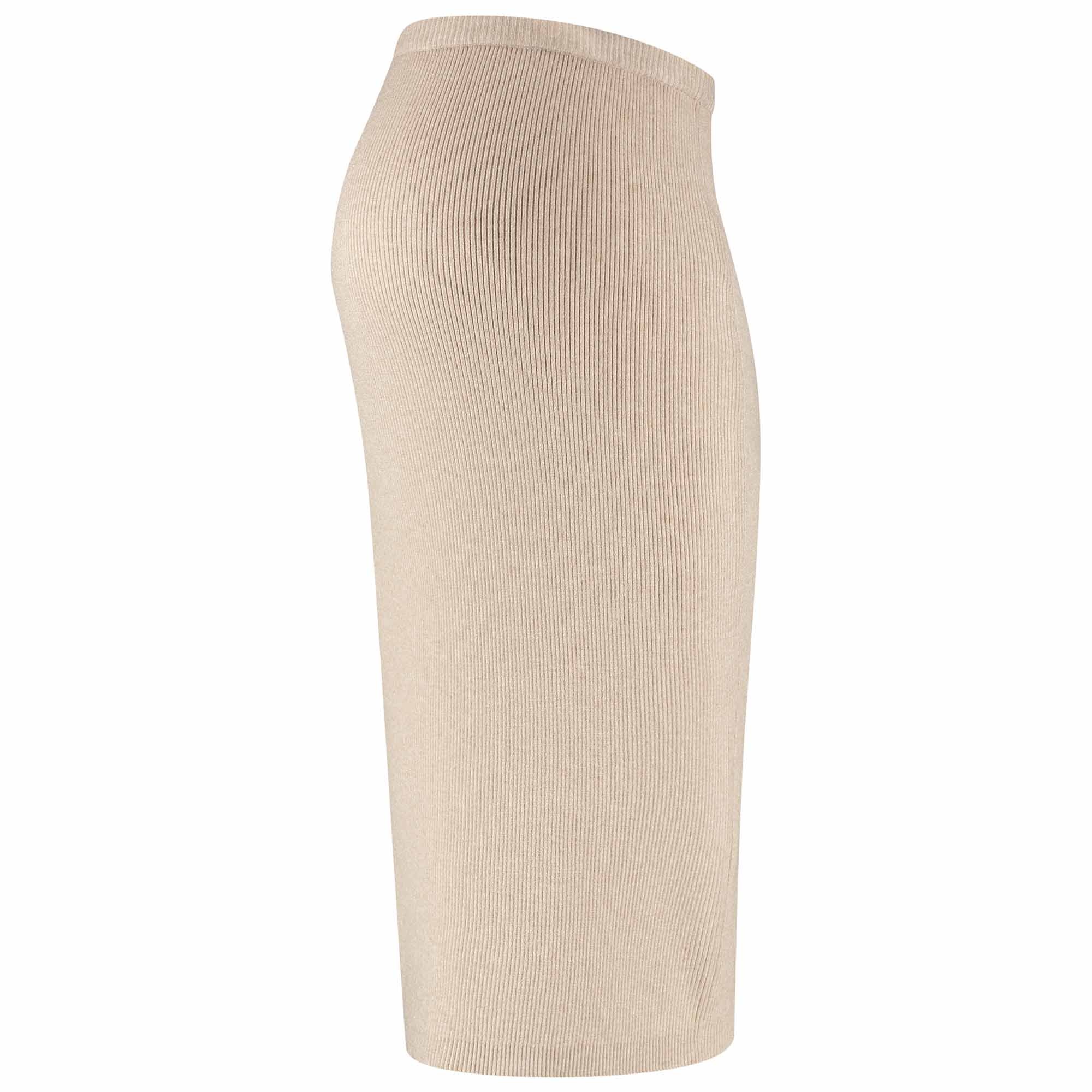 Prénatal zwangerschapsrok knielengte  beige