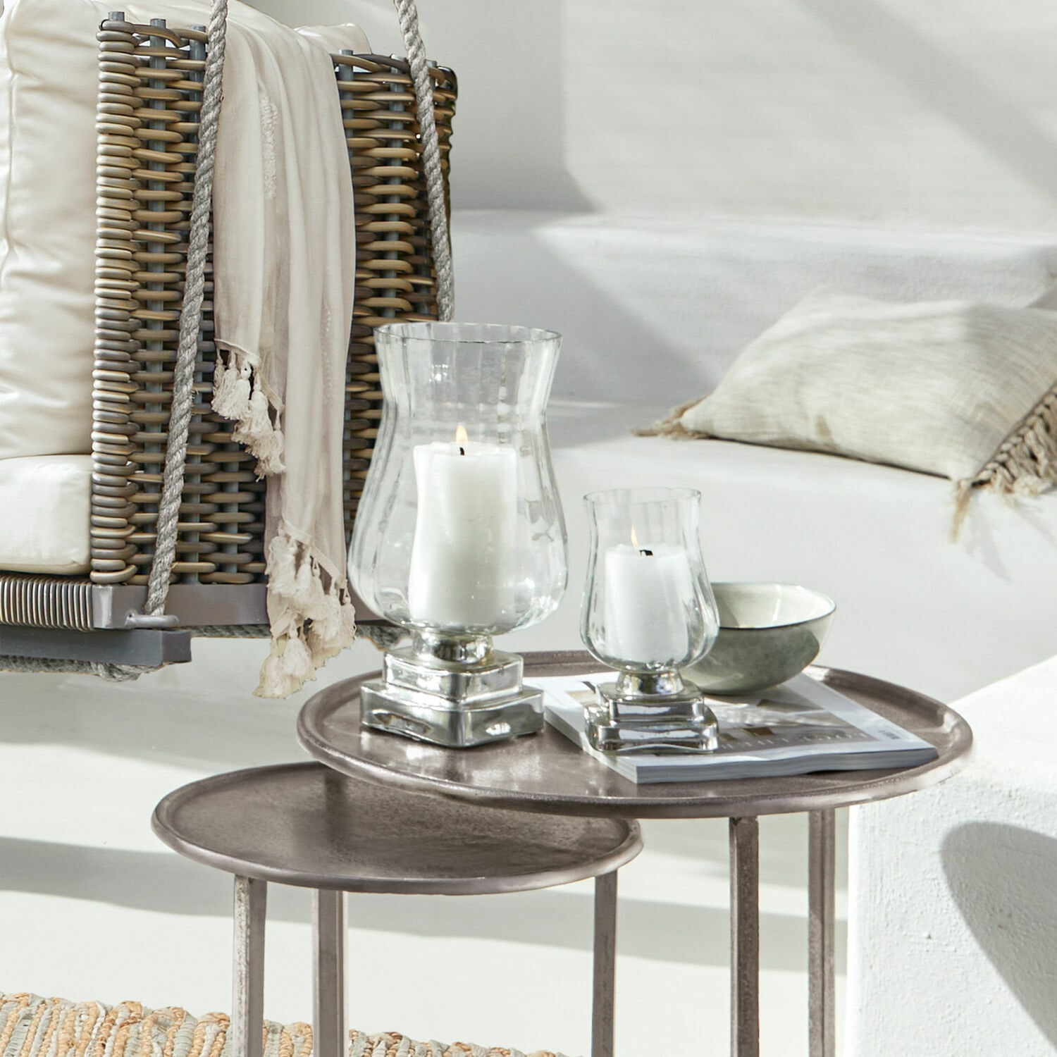 Windlicht 2er Set Lumio