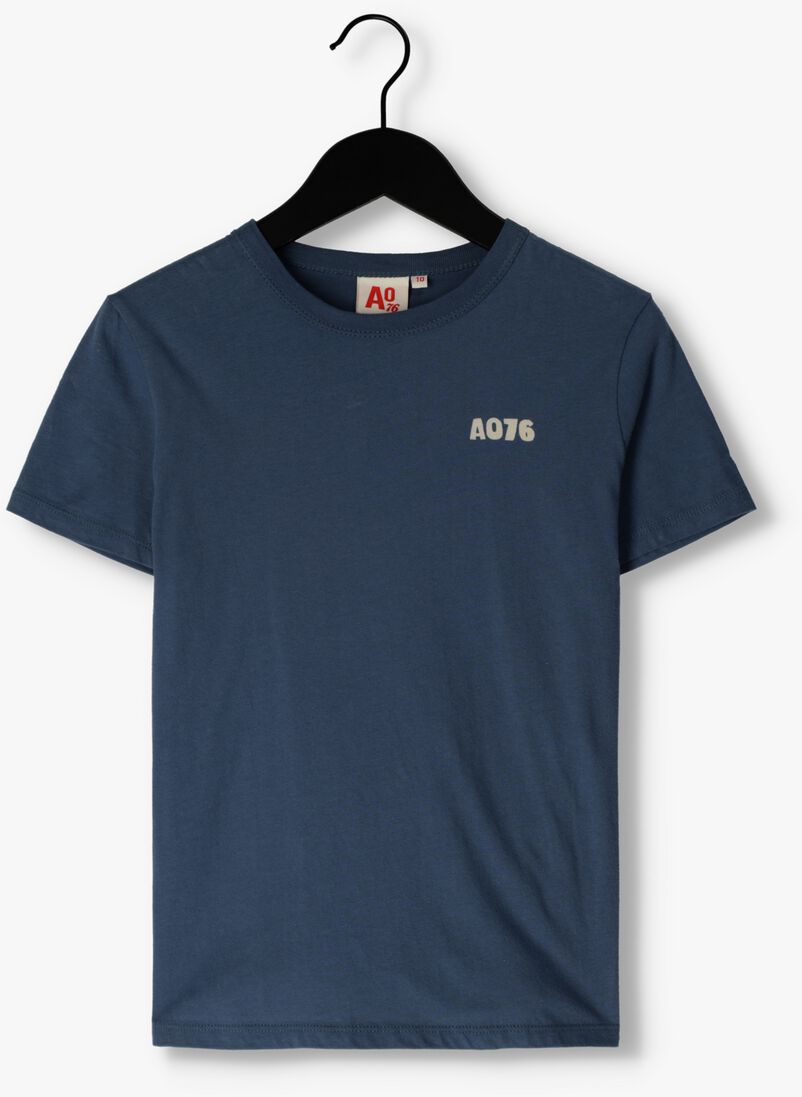 AO76 blauwe ao76 t-shirt mat t-shirt sunset
