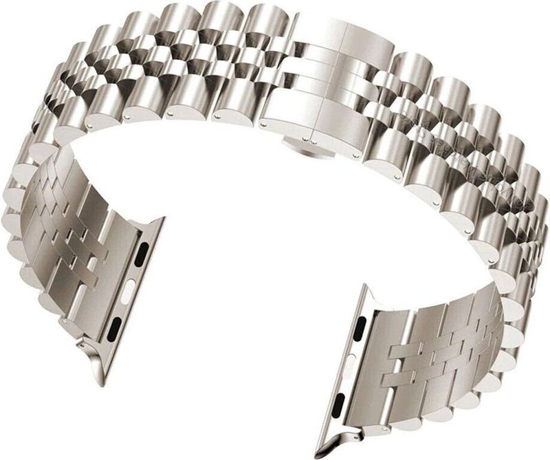 STRAP-IT - Stalen Band - Meerkleurig - Geschikt voor Apple Watch 38 - 40 - 41 - 42mm