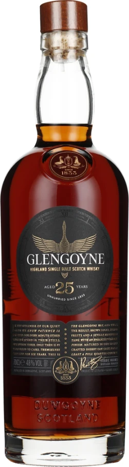 GLENGOYNE 25 YEARS SINGLE MALT 70CL