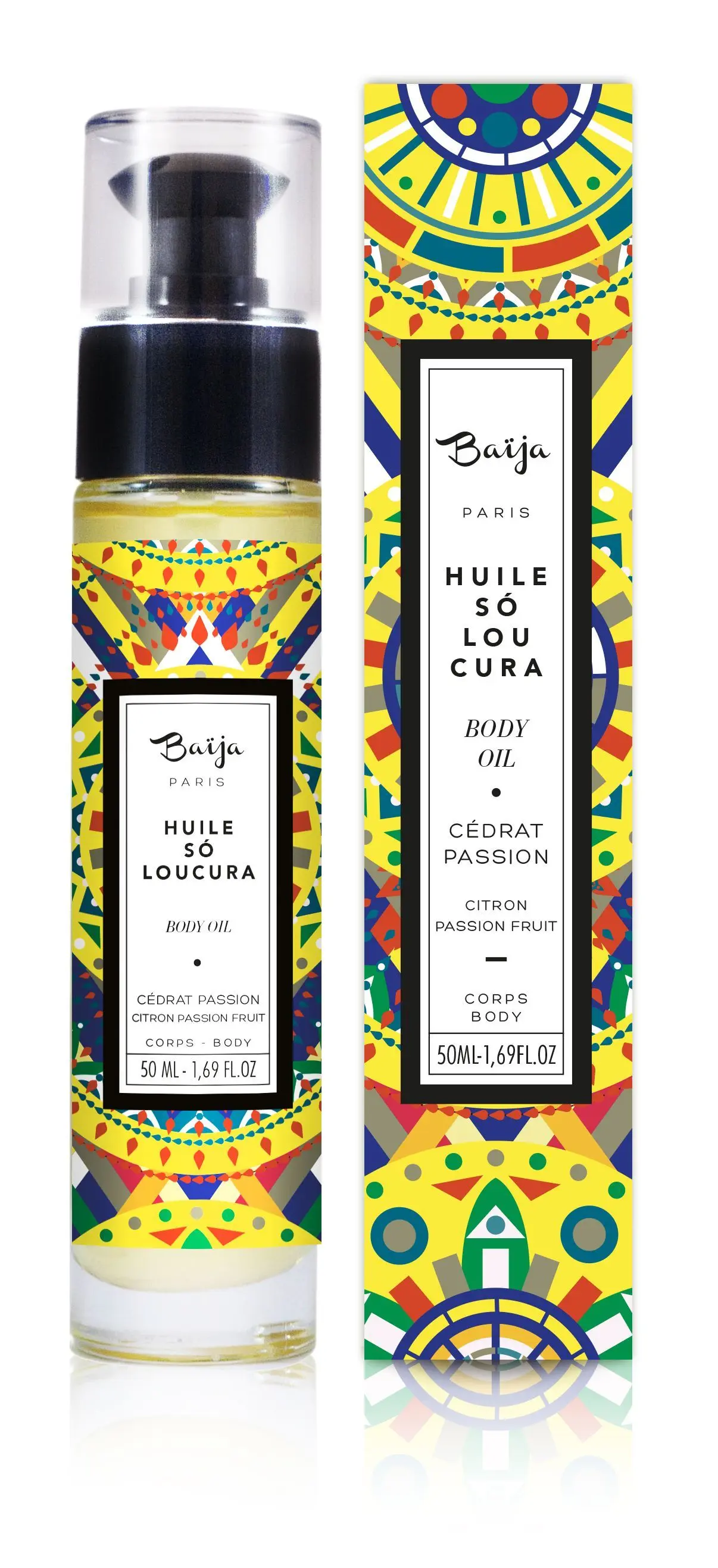 Baïja - So Loucura - Cédrat Passion Huile Corps et Bain- Huile