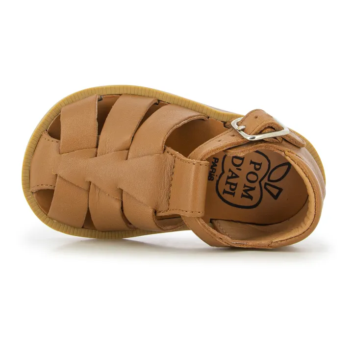 Pom d'Api Sandales Poppy Daddy | Camel