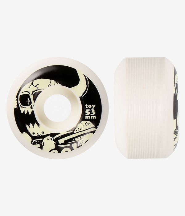 Toy Machine Dead Monster Rollen (white) 53mm 100A 4er Pack