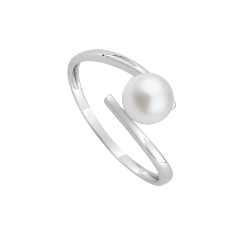 Bague femme - perle - Or 9 Carats