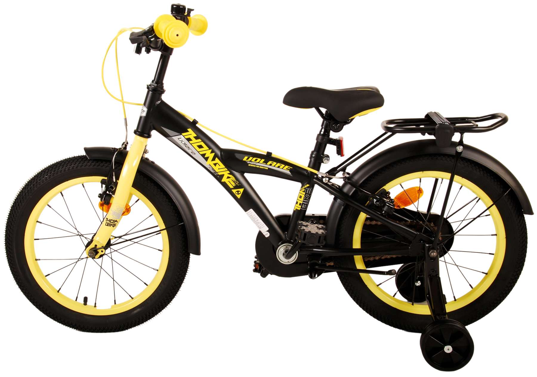 TPFSports Thombike Kinderfahrrad - Jungen - 16 Zoll - Rücktritt + Handbremse - Blau