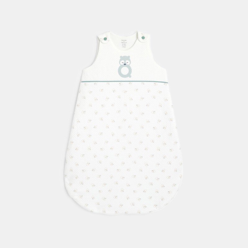 Gigoteuse ours bleu bébé garçon Blanc
