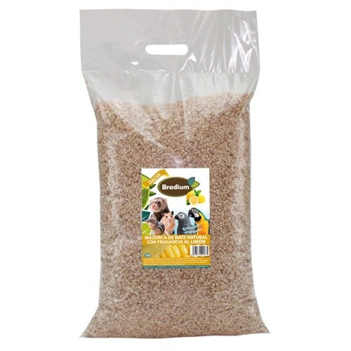 Milho verde natural com aroma de limão para animais de estimação