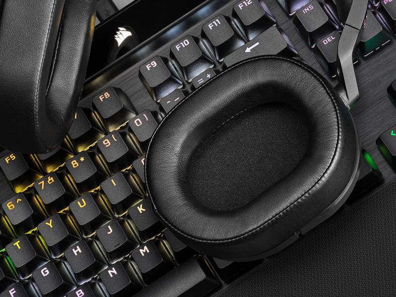 Corsair Headset HS55 Surround Schwarz Gaming Headset mit Surround Sound