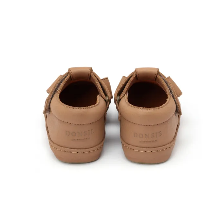 Donsje Baskets Scratchs Xan Chien | Camel