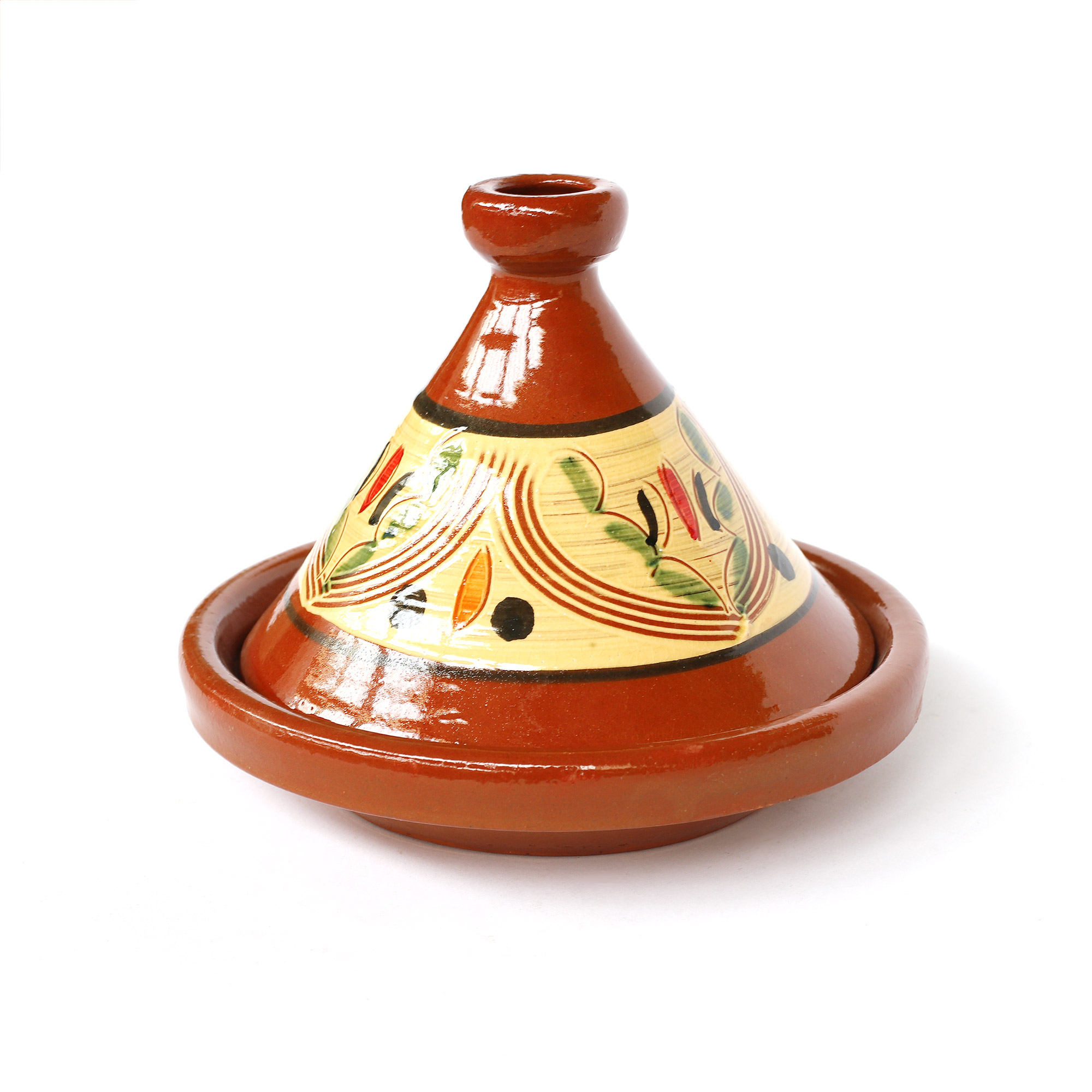Tajine 'Taroudant', braun, multicolor, Ø 25 cm zu 19,00