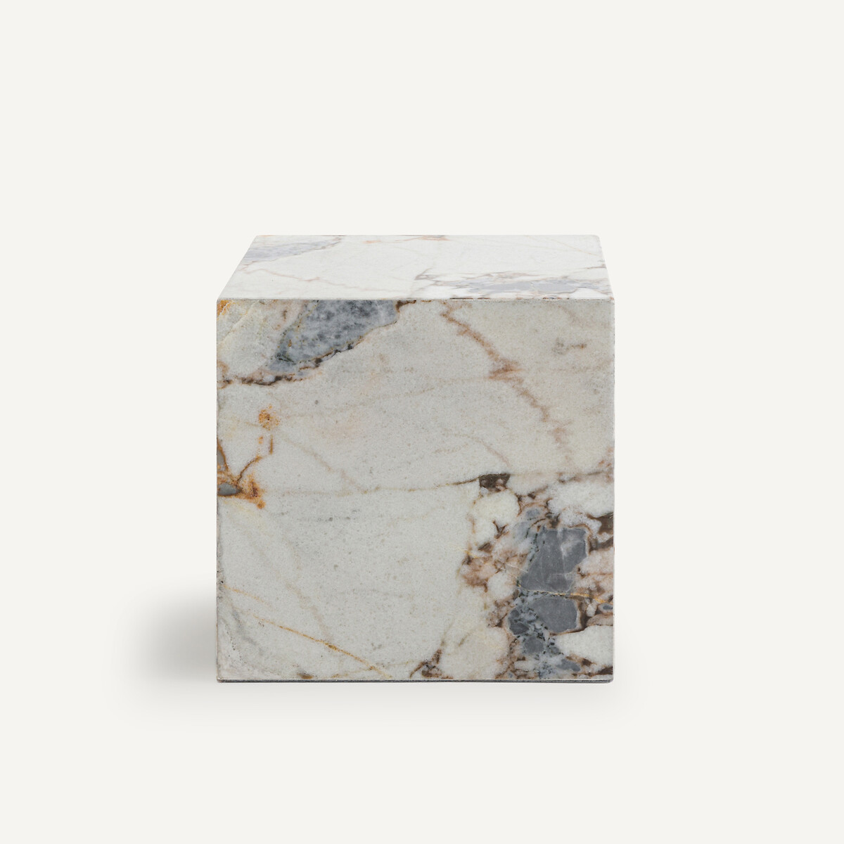 AM.PM<br>Mesa lateral cubo de mármore, Alcana