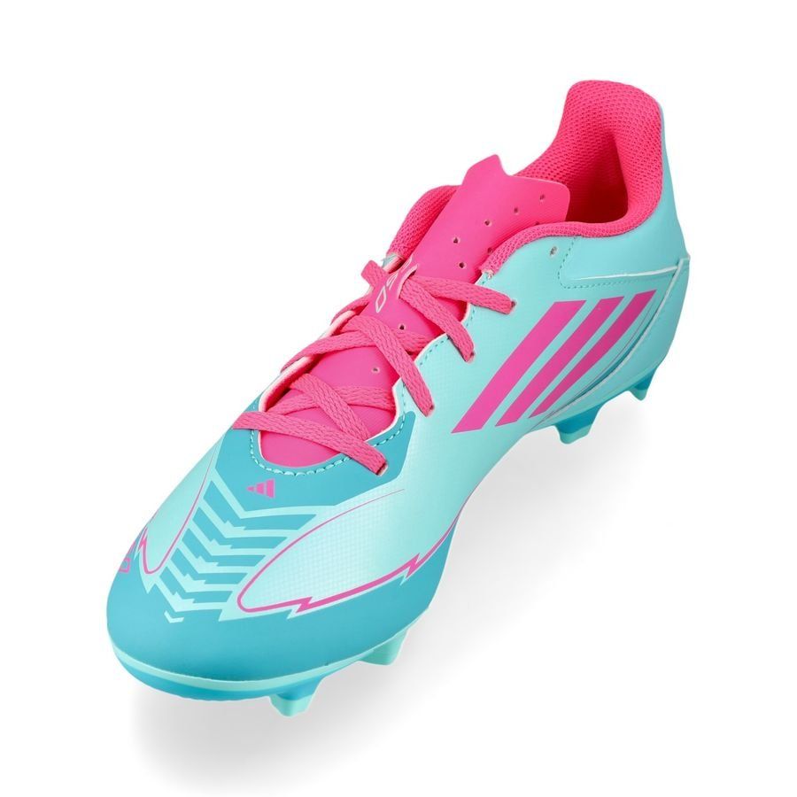 adidas F50 Messi Club FxG La Vida Tropical - Flash Aqua/Lucid Pink/Lucid Cyan