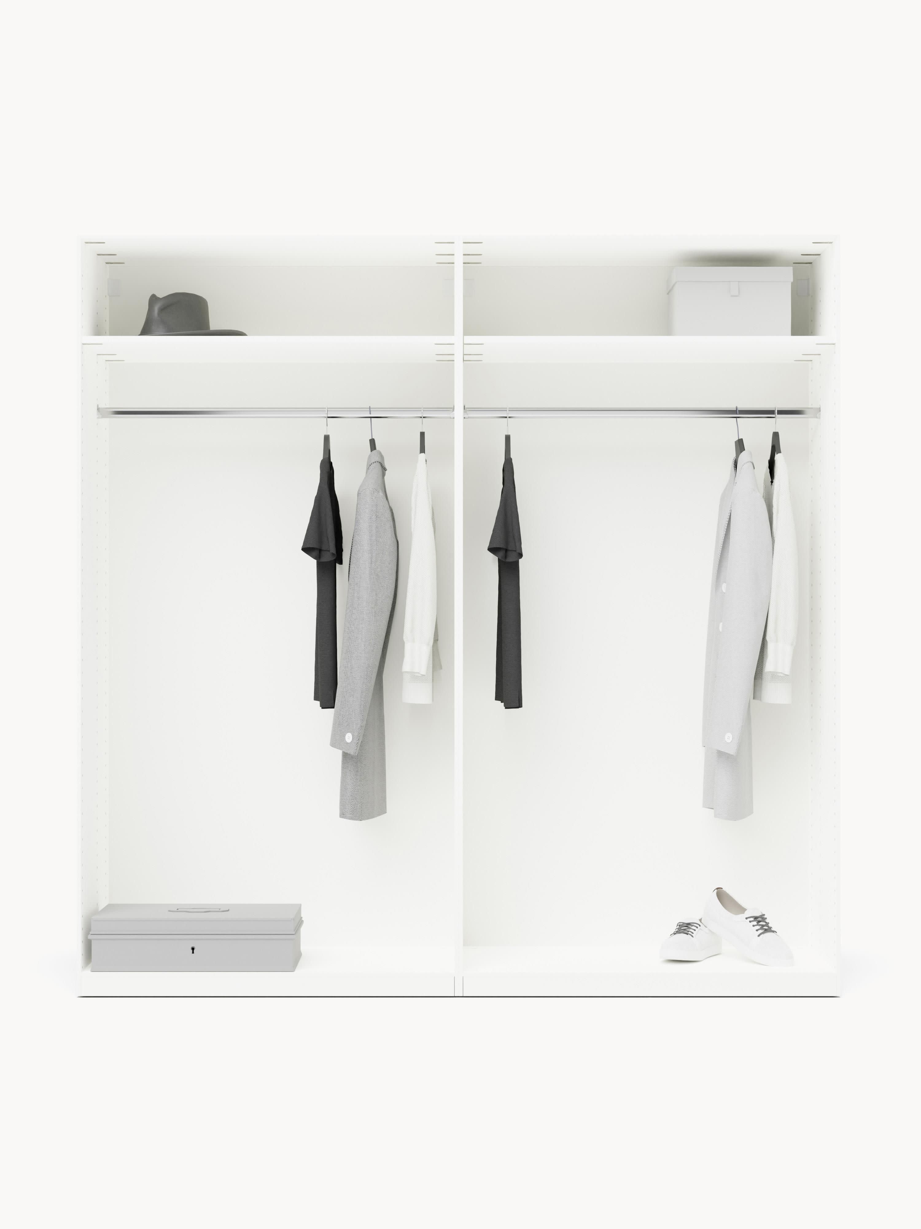 Modulaire draaideurkast Charlotte, 200 cm breed, diverse varianten