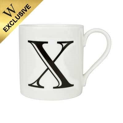 Waterstones Letter Mug X