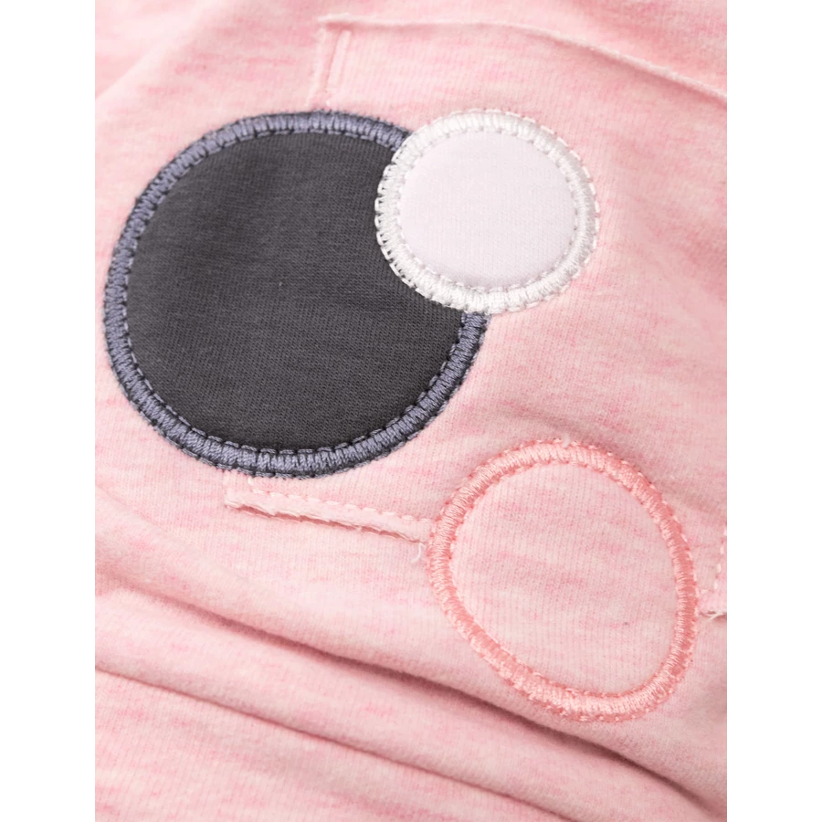 Baby Sweets 2tlg Set Shirt + Hose Lieblingsstücke dunkelgrau rosa