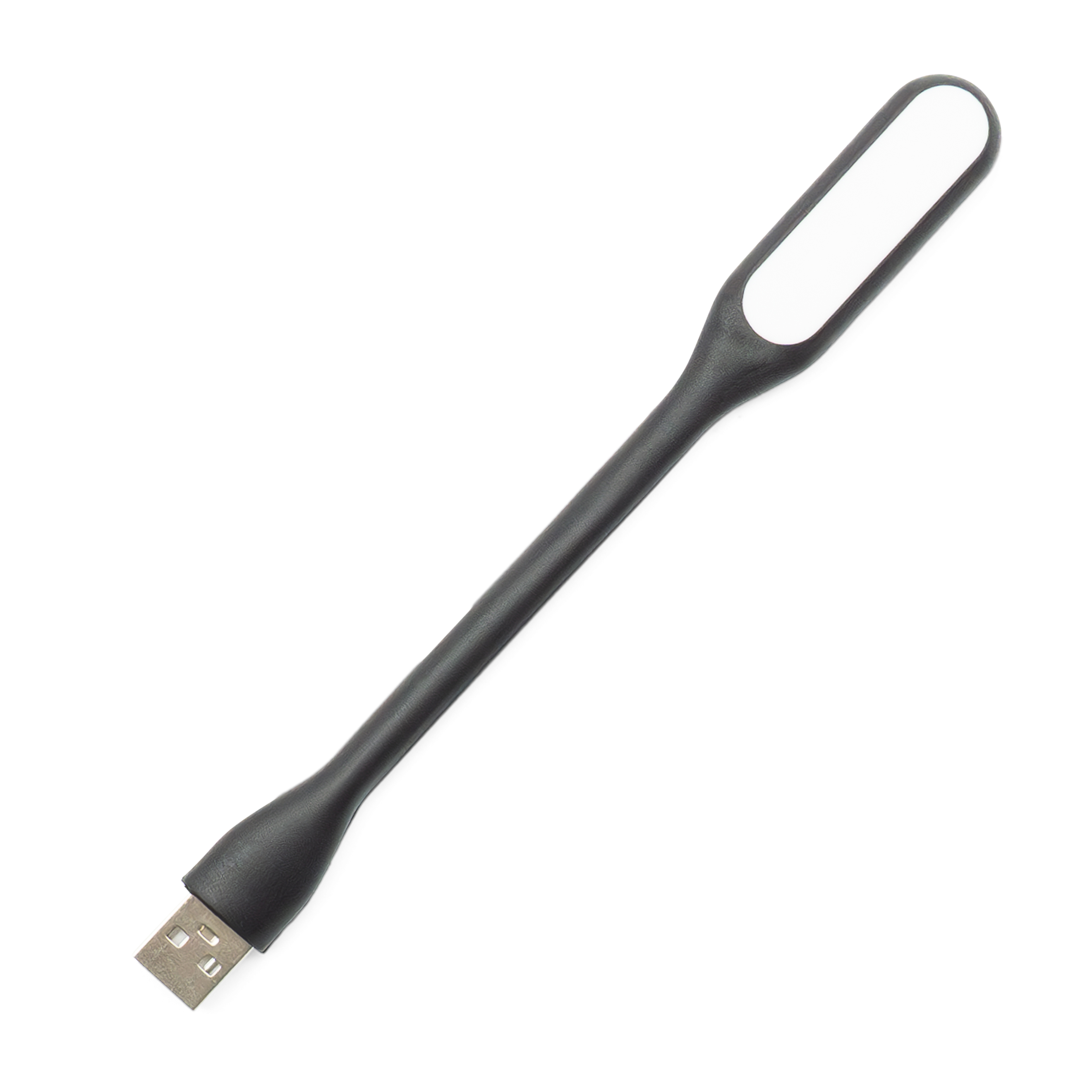 1.2 Watt USB Mini LED Licht Lampe biegbar für Notebook / Laptop (17cm) - Schwarz