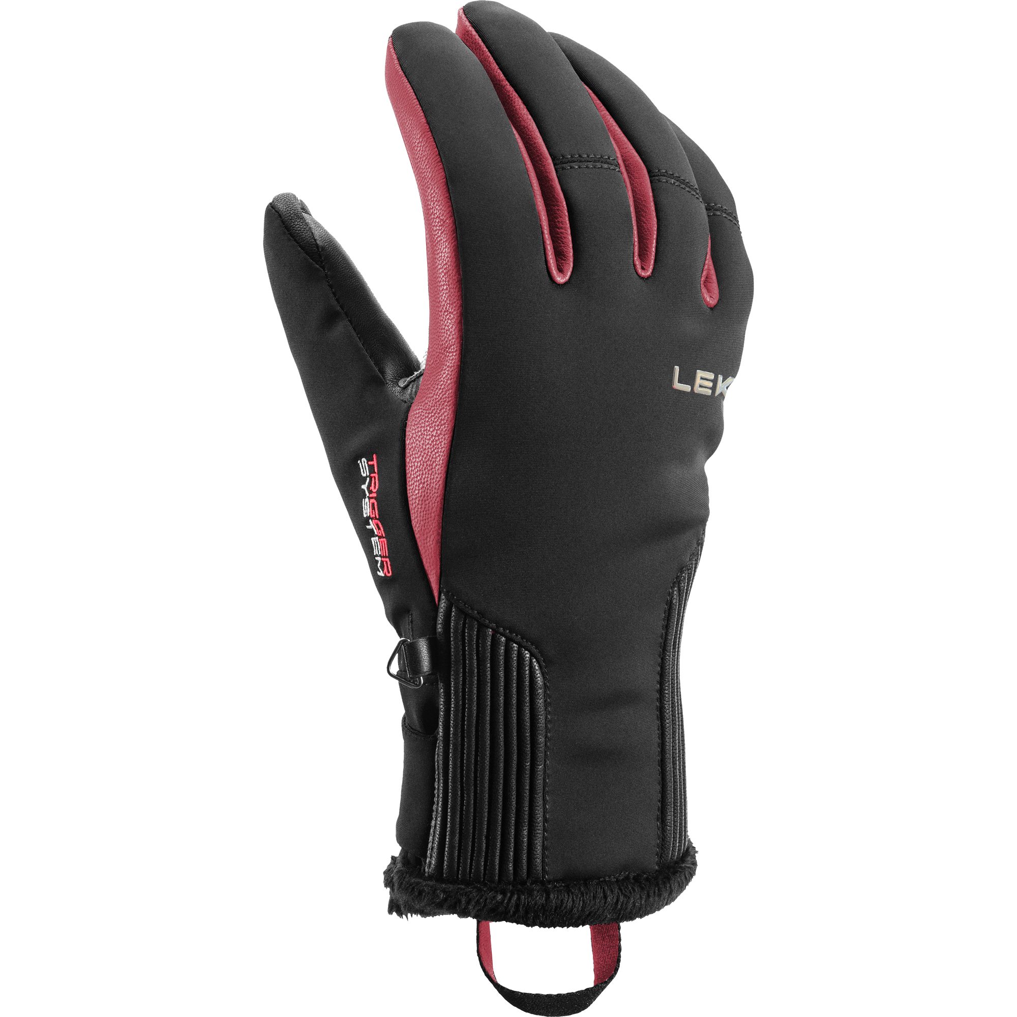 LEKI Vallarta 3D Skihandschuhe Damen schwarz