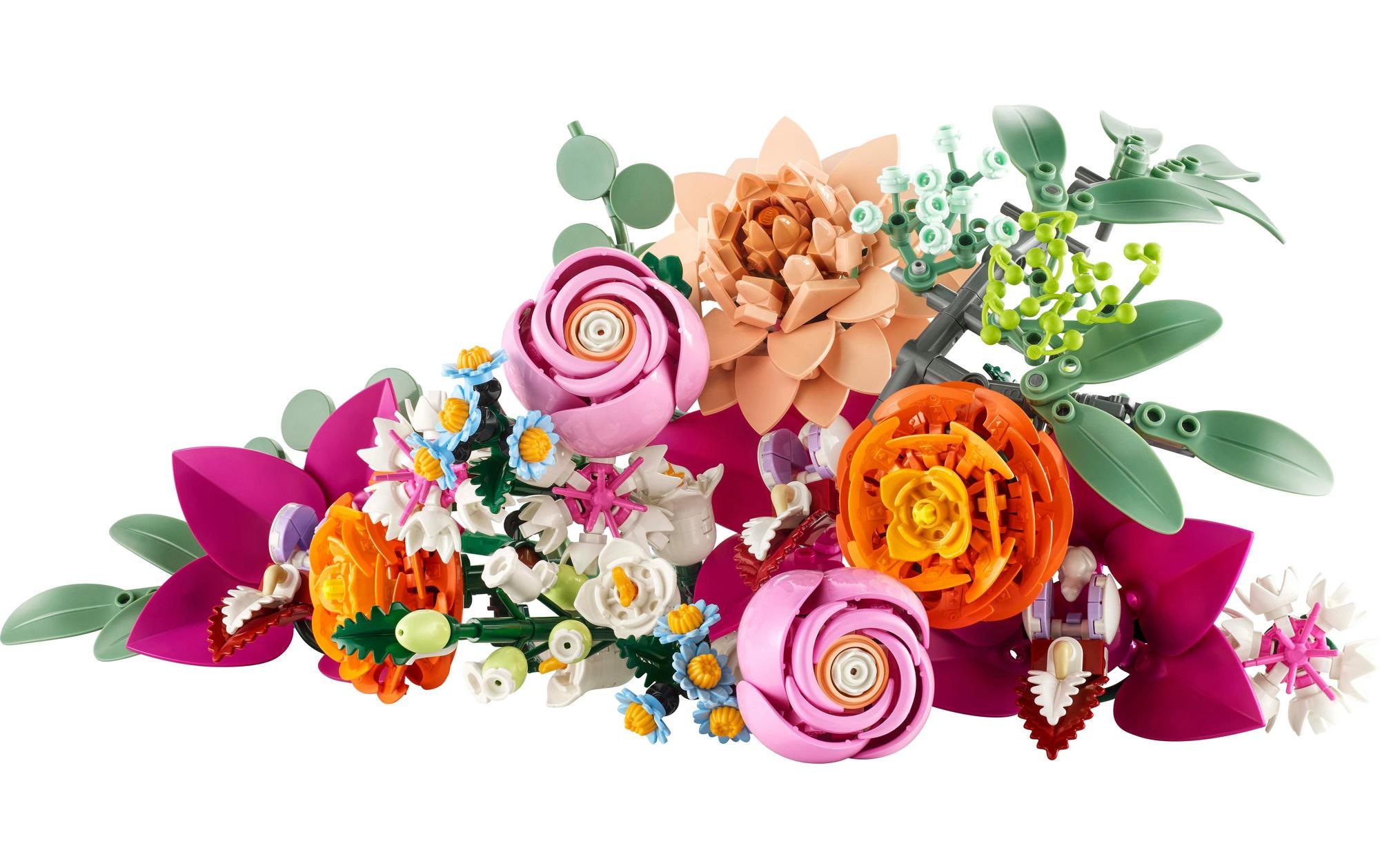 LEGO® Spielbausteine »Icons Botanicals Blumenstrauss Rosa 10342«