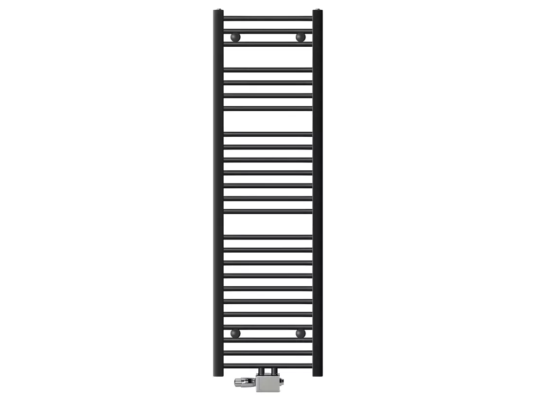 ECD Germany Sèche-Serviettes Sahara Non Électrique - 400 x 1500 mm - Anthracite