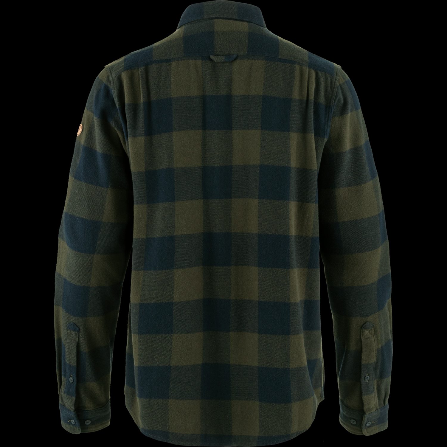 Fjällräven Övik Heavy Flannel Shirt Herren deep forest