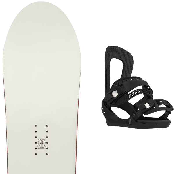 Pack snowboard RIDE COMPACT + Fix