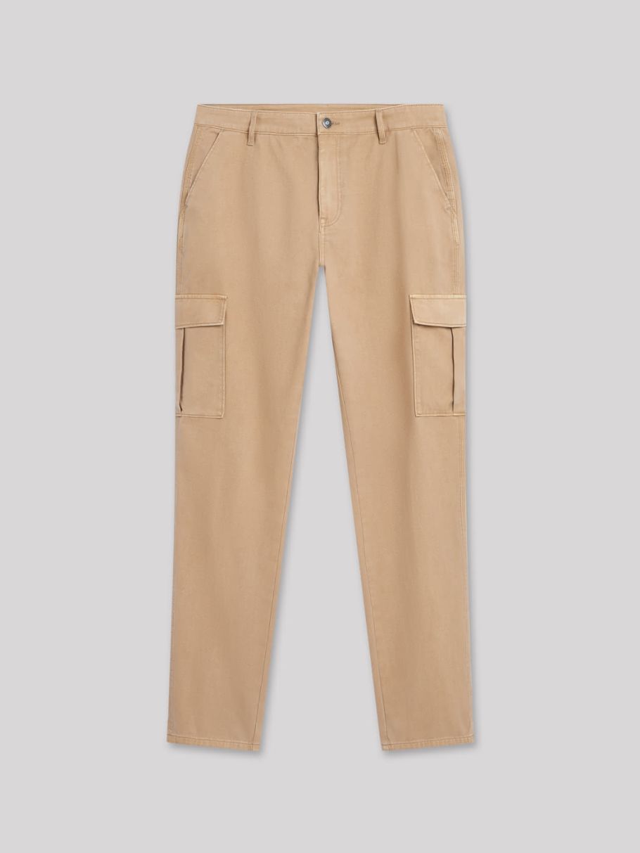 Pantalon cargo en coton