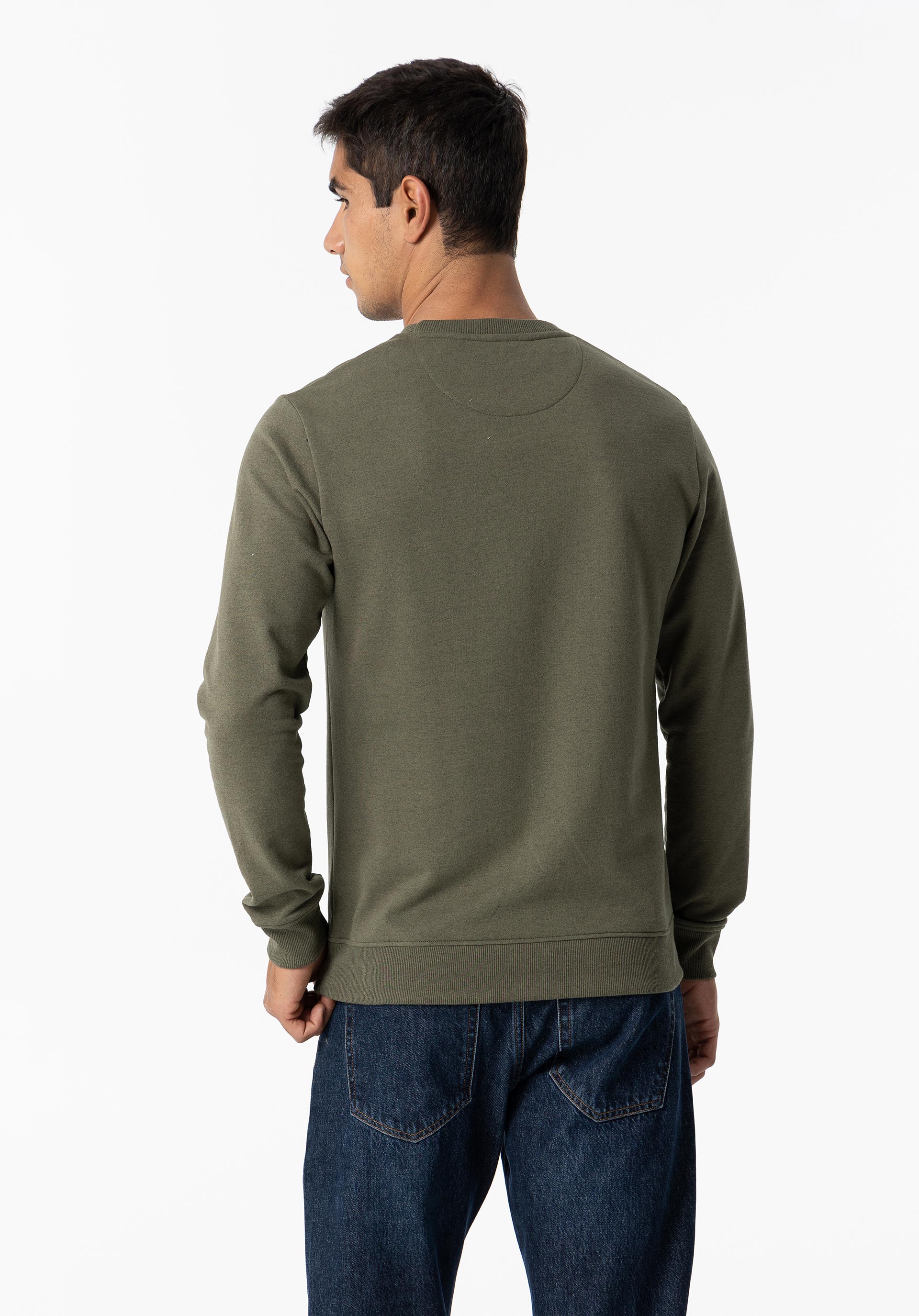 Sweatshirt com Estampado Frontal