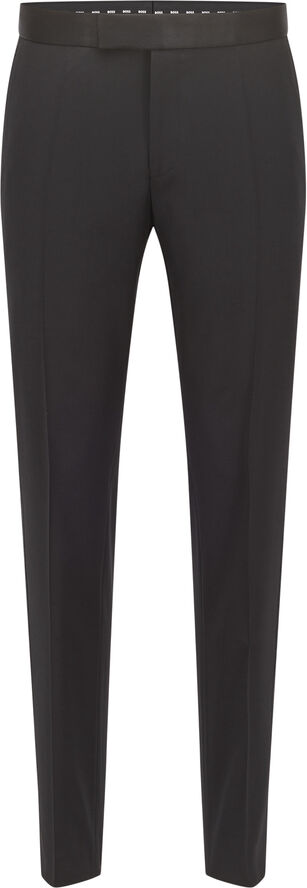 BOSS BOSS Men Business Clothing Trousers Sort