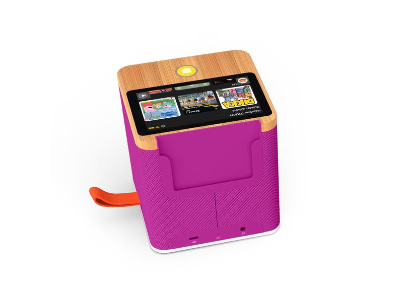 Tigermedia Tigerbox Touch Plus Swiss Edition Lila Hörspiel-Box mit Touchdisplay