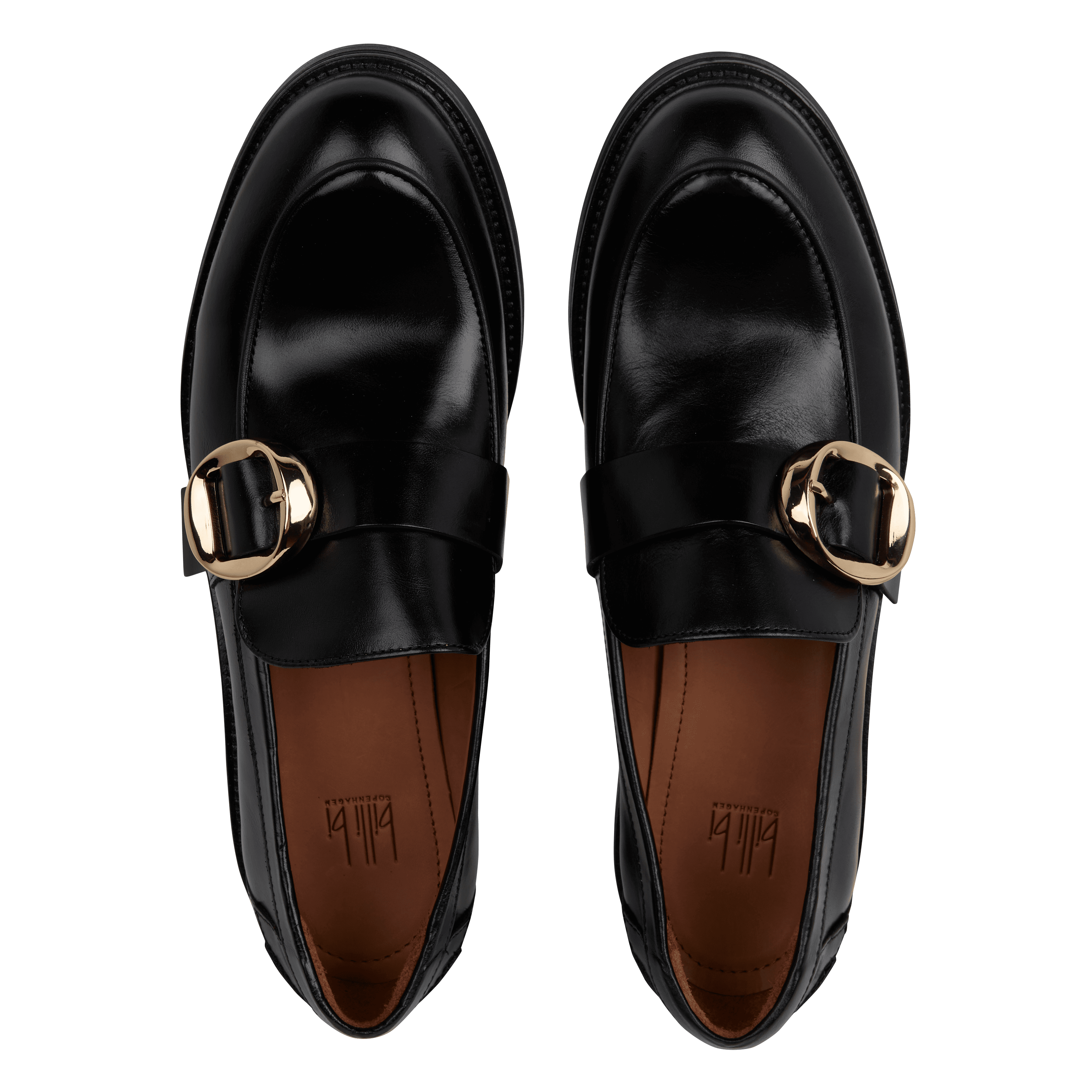 Mocassins en cuir | Noir