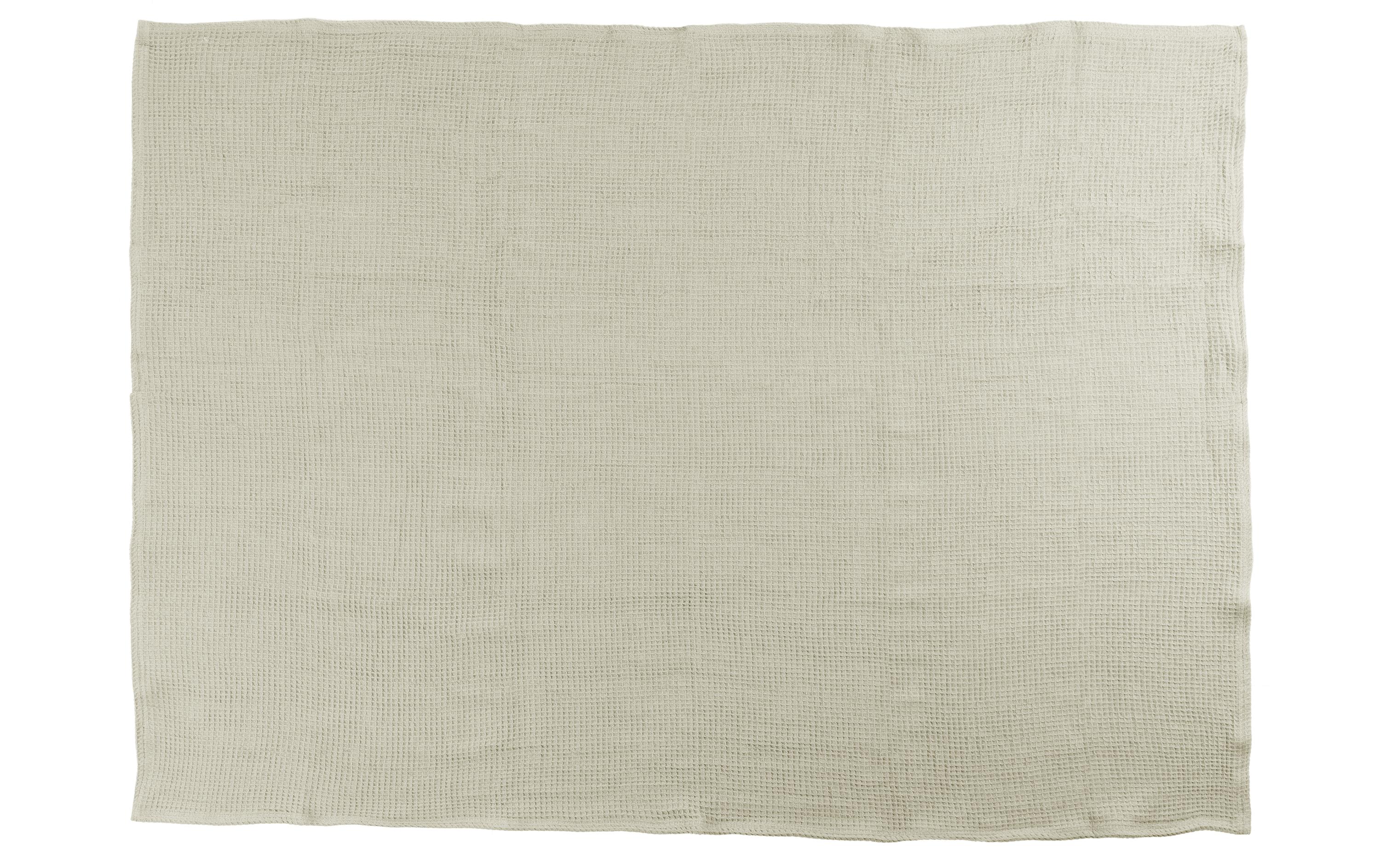 Decke Waffeltuch 150 x 200 cm, EcruKomfortable und luftdurchlässige Decke aus Baumwolle