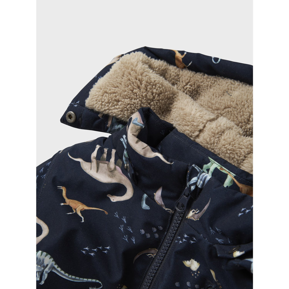 Køb Name It Dark Sapphire Nmmsnow05 Jacket Aop 1fo