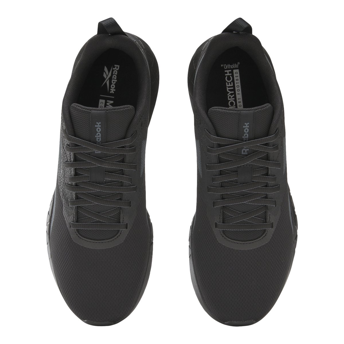 REEBOK-Flexagon_4-m-Baskets - Talon plat - Noir/Noir