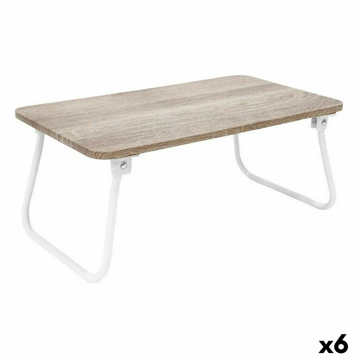Confortime - Table d'appoint - Bois (6 Unités)