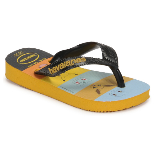 Havaianas - KIDS TOP POKEMON - Noir / Jaune / Bleu
