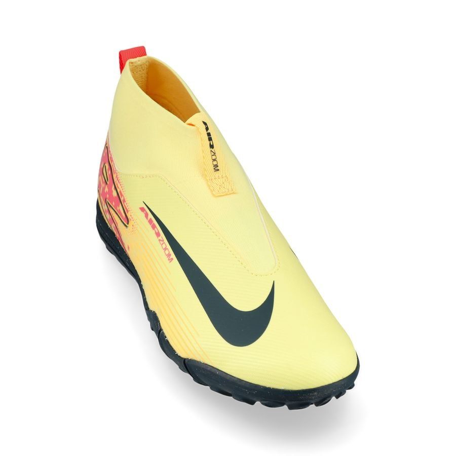 Nike Air Zoom Mercurial Superfly 10 Academy TF Mbappé Personal Edition - Orange/Bleu Enfant
