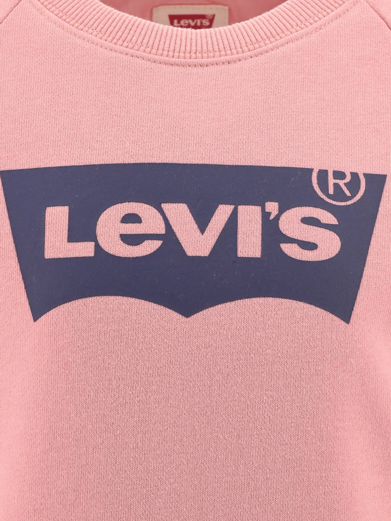 Moletom Levi's® Batwing com gola redonda, azul