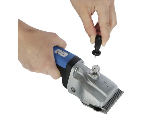 Bonum accu grote tondeuse voor paarden, inclusief 1 accu, blauw