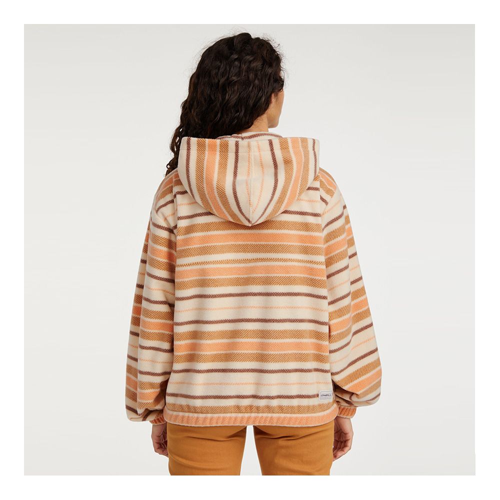 O'Neill SUPERFLEECE - Polaire Femme white crossover stripe