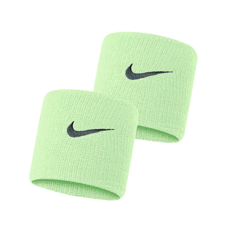 Poignets éponge Nike taille simple vert pâle