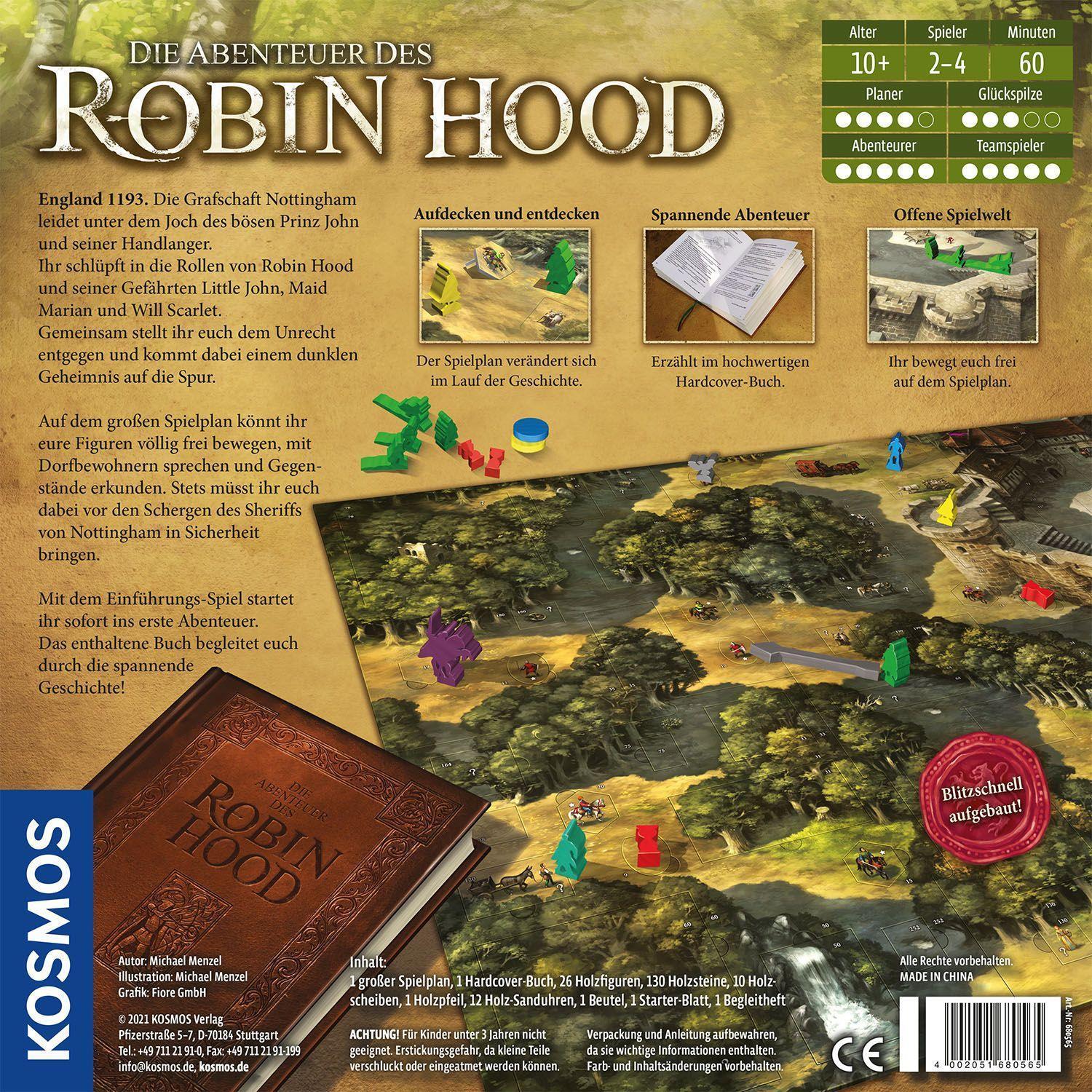 Gesellschaftsspiel: Die Abenteuer des Robin Hood