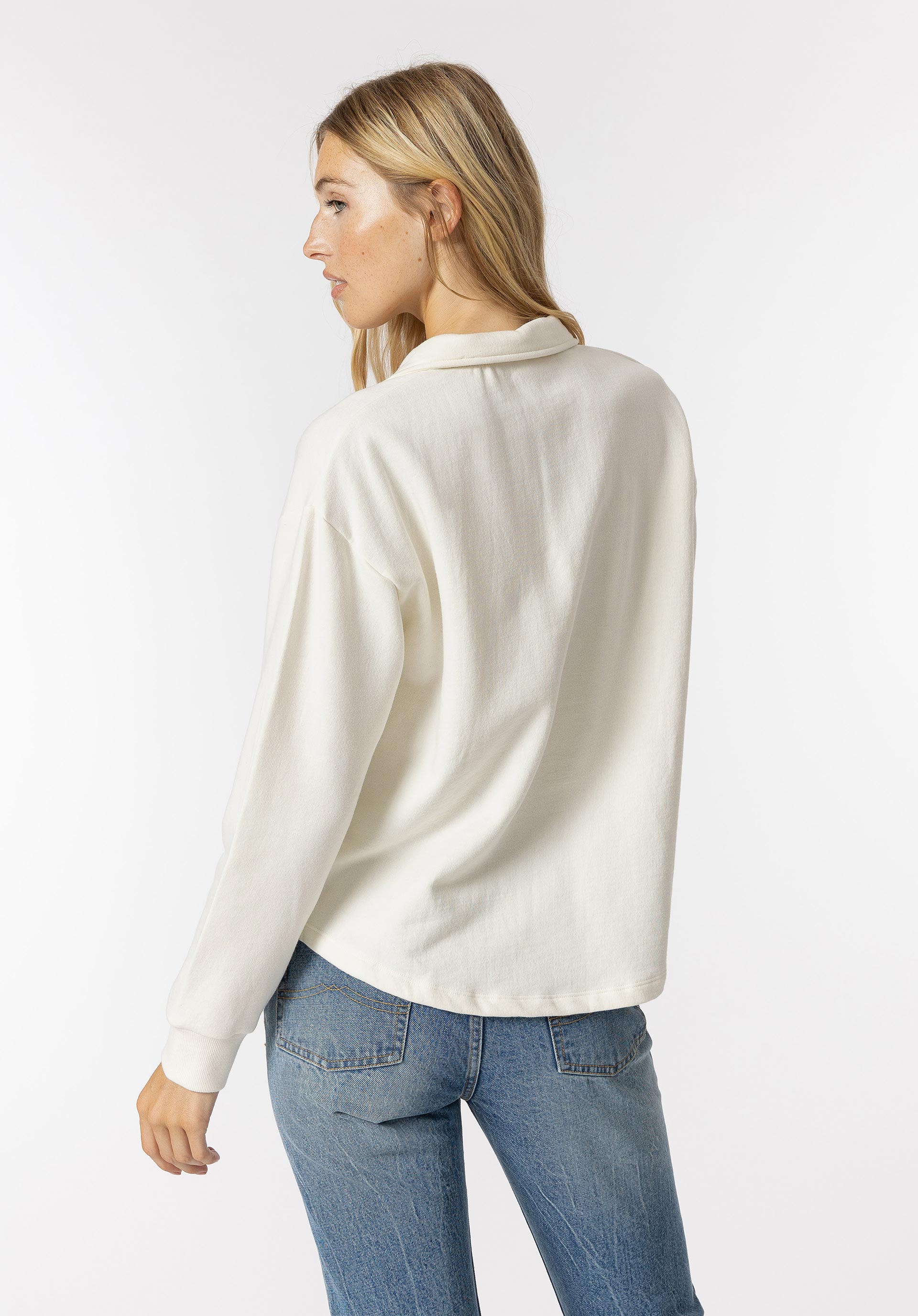 Sweatshirt com Bordado Turco